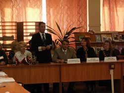 Колмогоров А. Н., заведующий отделом культуры Администрации НГО